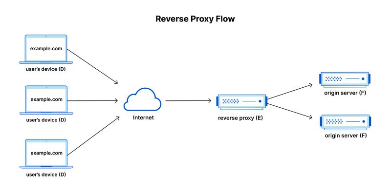 Reverse proxy flow